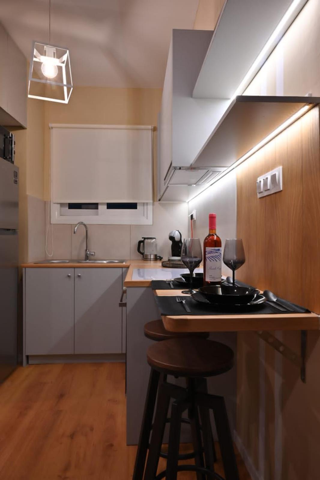 Modern Two Bedroom Apartment At Koukaki Atene Esterno foto