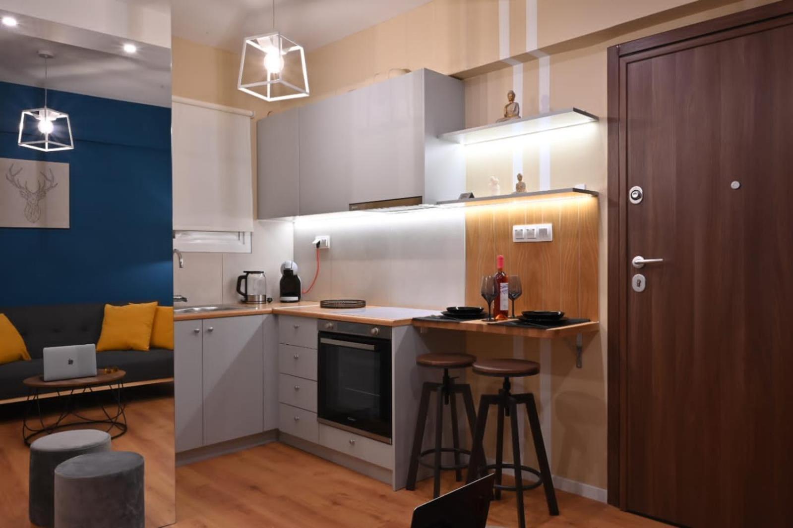 Modern Two Bedroom Apartment At Koukaki Atene Esterno foto